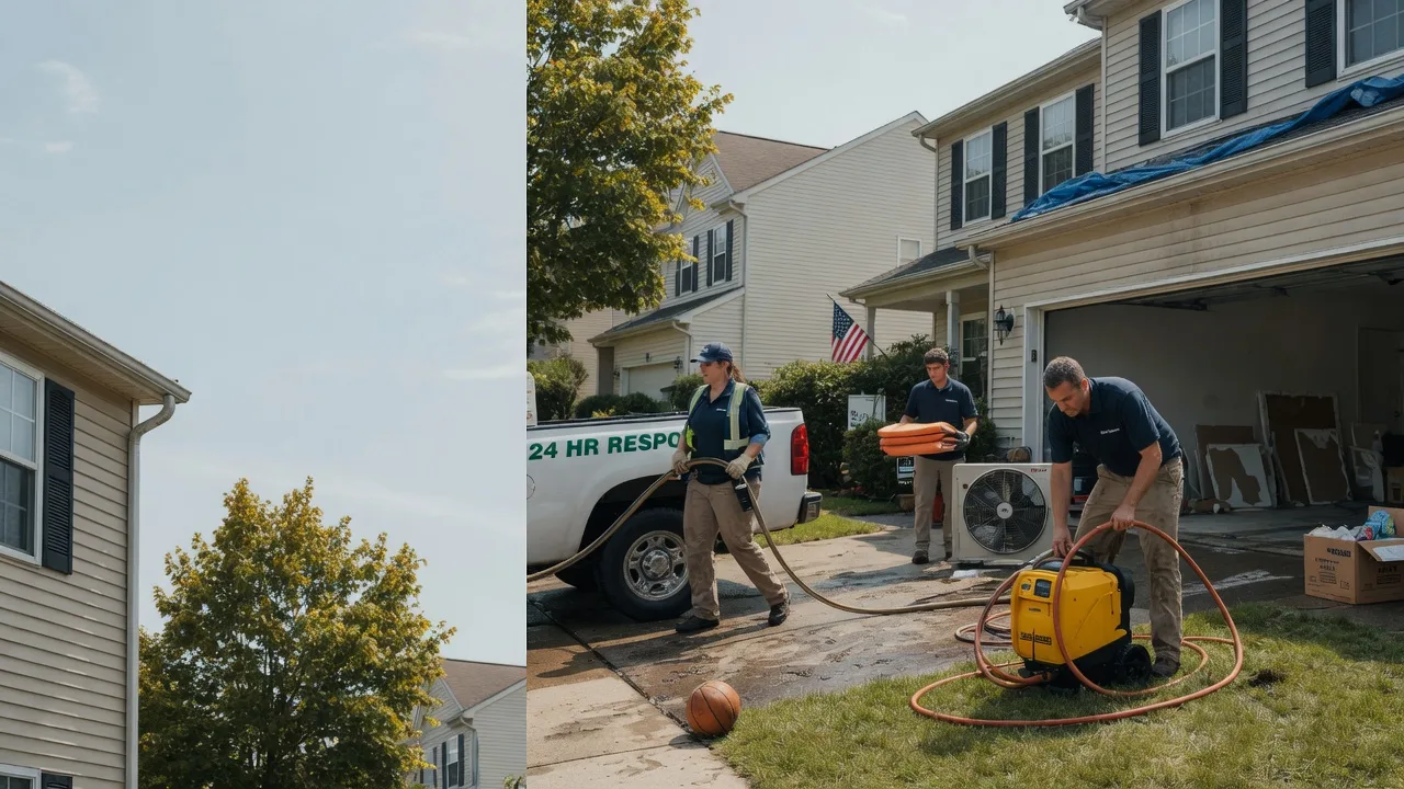 Emergency Water Damage Restoration in Vaughnsville, OH near me